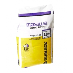 Durlock Masilla Polvo Secado Rapido 30 10kg