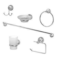 Kit Accesorios Baño Peirano 8006 6 Piezas
