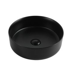 Bacha De Baño Peirano BCH11N Redonda Negro Mate