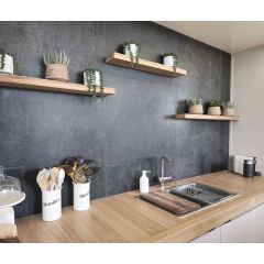 Cerro Negro Porcelanato Basalto Negro 82